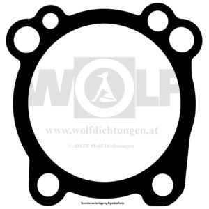 Zylinderfußdichtung für Rotax | 504 | 506 | 560