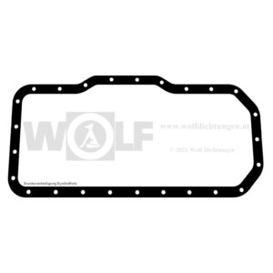 Ölwannendichtung für Mc Cormick | Deering | WD 9