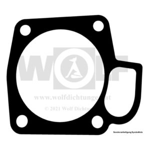 Zylinderfußdichtung in 0,8 mm für Moto Morini | 3 1/2