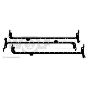 Ölwannendichtungen im Set rechts für Maybach | Zeppelin