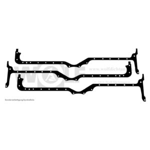 Ölwannendichtungen im Set links für Maybach | Zeppelin