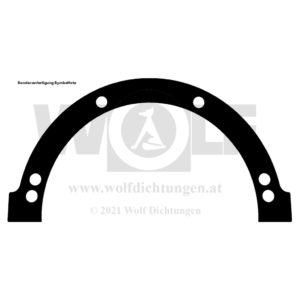 Kurbelwellen-Deckeldichtung hinten für Maybach | Zeppelin