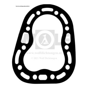 Zylinderkopfdichtung für Motosacoche