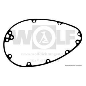 Seitendeckeldichtung für NSU | Fox | 98 | 101 | OSB