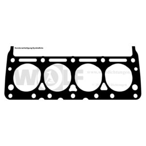 Zylinderkopfdichtung für Opel | Olympia | 1700