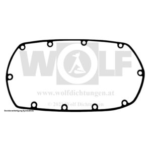 Getriebedeckeldichtung für Ossa | 250 | Mar