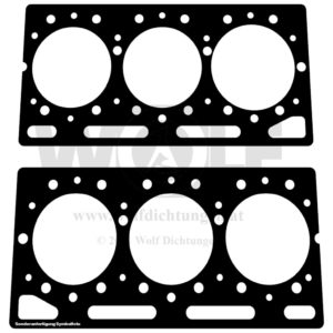 Zylinderkopfdichtungen im Set für ÖAF | 6 DN 130