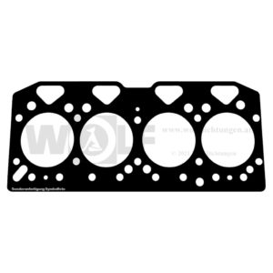 Zylinderkopfdichtung für Perkins | 1004-4 | R 4 | AR 36540