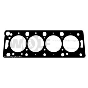 Zylinderkopfdichtung für Perkins | L 681 EF 06