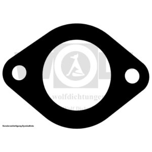 Auspuff-Flanschdichtung für Plymouth 4 Zylinder | Flathead