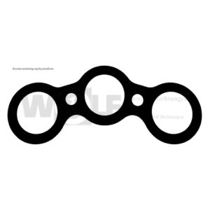 Auspuffkrümmerdichtung für Renault | Monasix