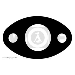 Flanschdichtung zu Wasserpumpe zu 90° Rohr für Rolls-Royce | Sedanca de Ville