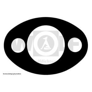 Flanschdichtung zu 90° Rohr nach Wasserpumpe für Rolls-Royce | Sedanca de Ville