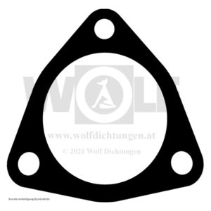 Dreiloch-Flanschdichtung für Spyker | C 4