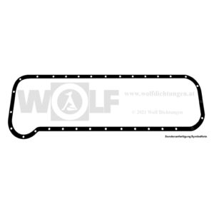 Ölwannendichtung für Saurer