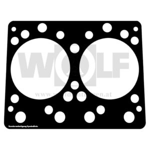 Zylinderkopfdichtung für Scania Ø 126 mm | DS 8