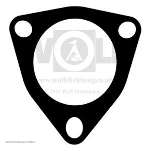 Auspuffdichtung rund für Saurer