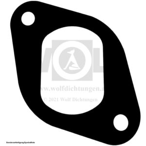 Auspuffdichtung oval für Saurer