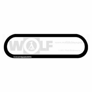 Seitendeckeldichtung für Standard | Flying Eight