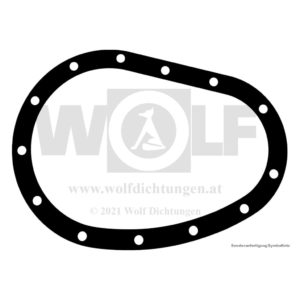 Seitendeckeldichtung für Sunbeam | Alpine | Serie 1