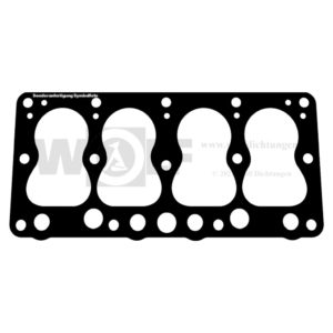 Zylinderkopfdichtung für Skoda 1930