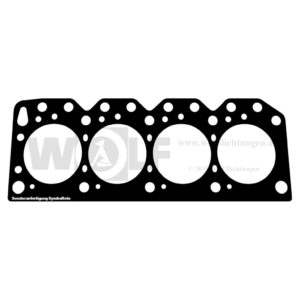 Zylinderkopfdichtung für Shandong Huayuan Laidong | 4 L 22 BT