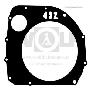 Seitendeckeldichtung - Kupplung für Suzuki | Katana | 100