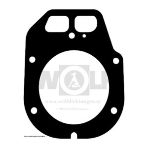 Zylinderkopfdichtung mit Einfassung für Tecumseh | Enduro | XL | 17 HP