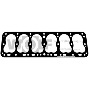 Zylinderkopfdichtung für Volvo | Penta | LV 61