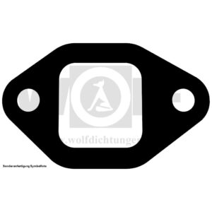 Auspuffsammelrohr-Flanschdichtung aus Maglam für Weichai Weifang | K 102 | K 4102 D