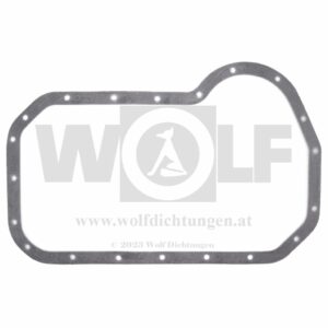 Ölwannendichtung für VW | Jetta MK 1 | Jetta MK 2 | Santana | Scirocco I | Scirocco II | Passat B 1  | Passat B 2 | Passat B 3 | Passat B 4 | Transporter T 3 | Transporter T 4 | Golf I | Golf II | Golf III | Polo III | Vento | Corrado | Caddy I